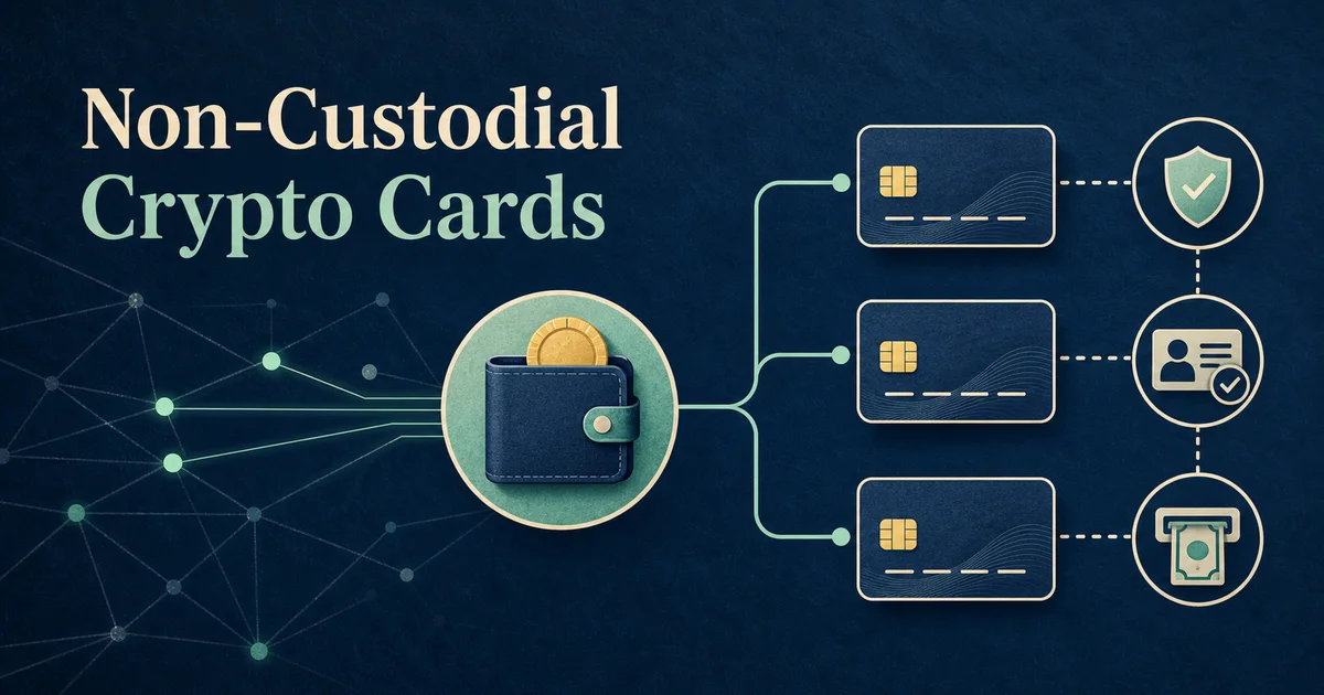 Non-custodial crypto card comparison between Bleap and Holyheld